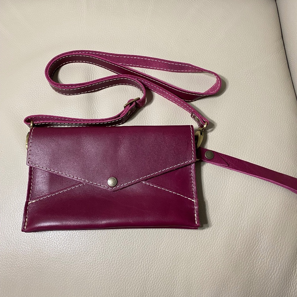 Portland Leather AP Convertible Crossbody Bag